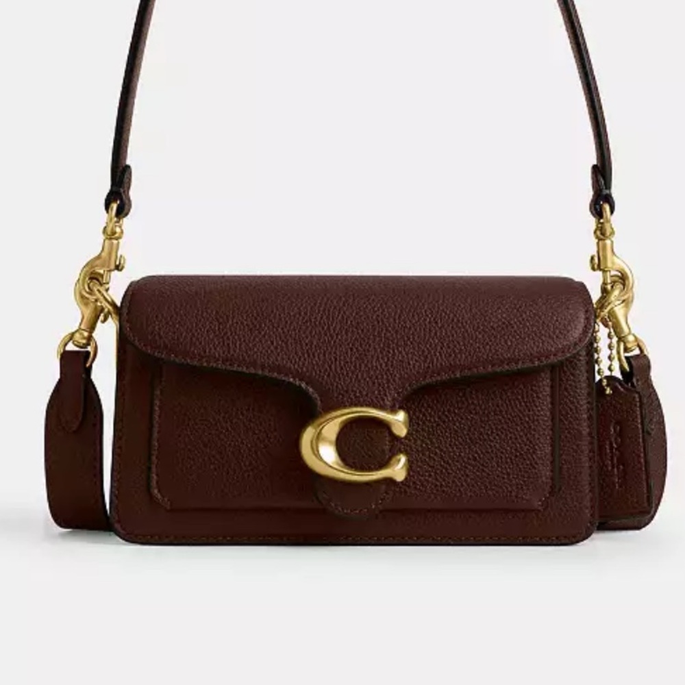 Coach Tabby Shoulder Bag in Deep Brown 20
